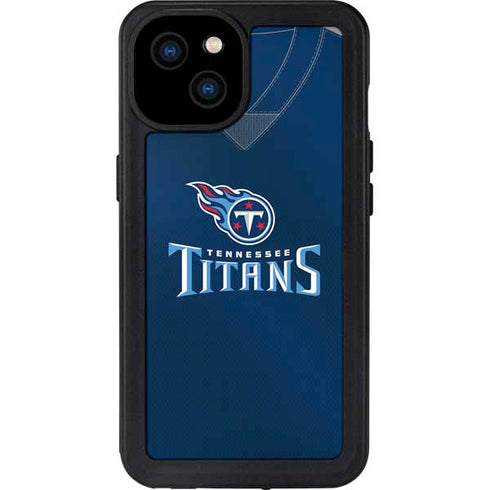 NFL Tennessee Titans Team Jersey iPhone 15 Plus Waterproof Case